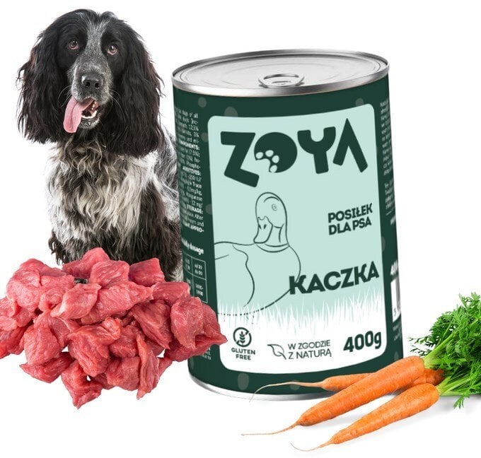 Zoya Kaczka – puszka mokra karma dla psów 400g