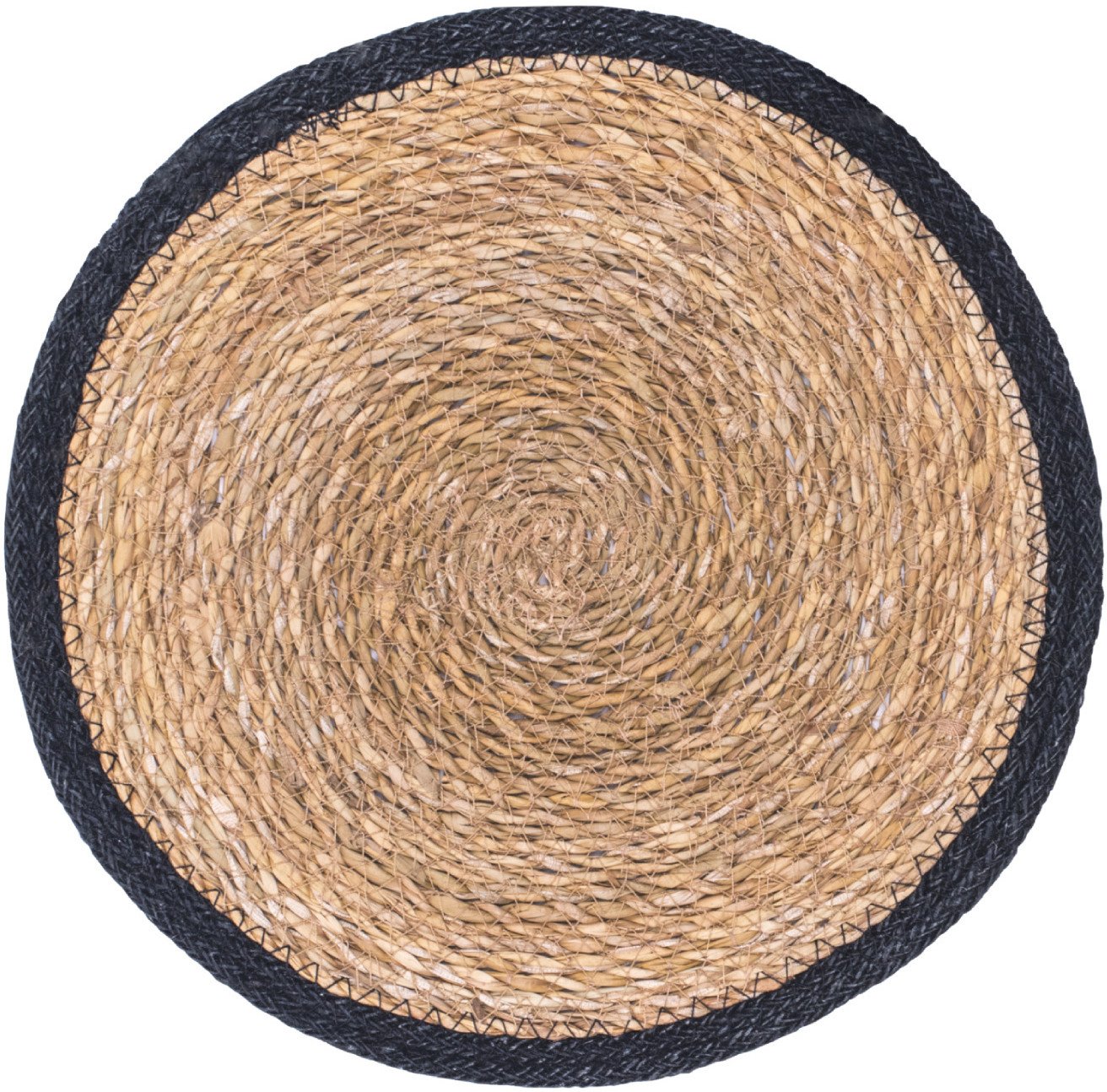 Podkładka na stół Wicker Czarna 30 cm