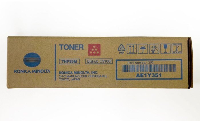 Oryginalny Toner Magenta Konica Minolta Bizhub C3100i (TNP93M, TNP-93M, AE1Y351)