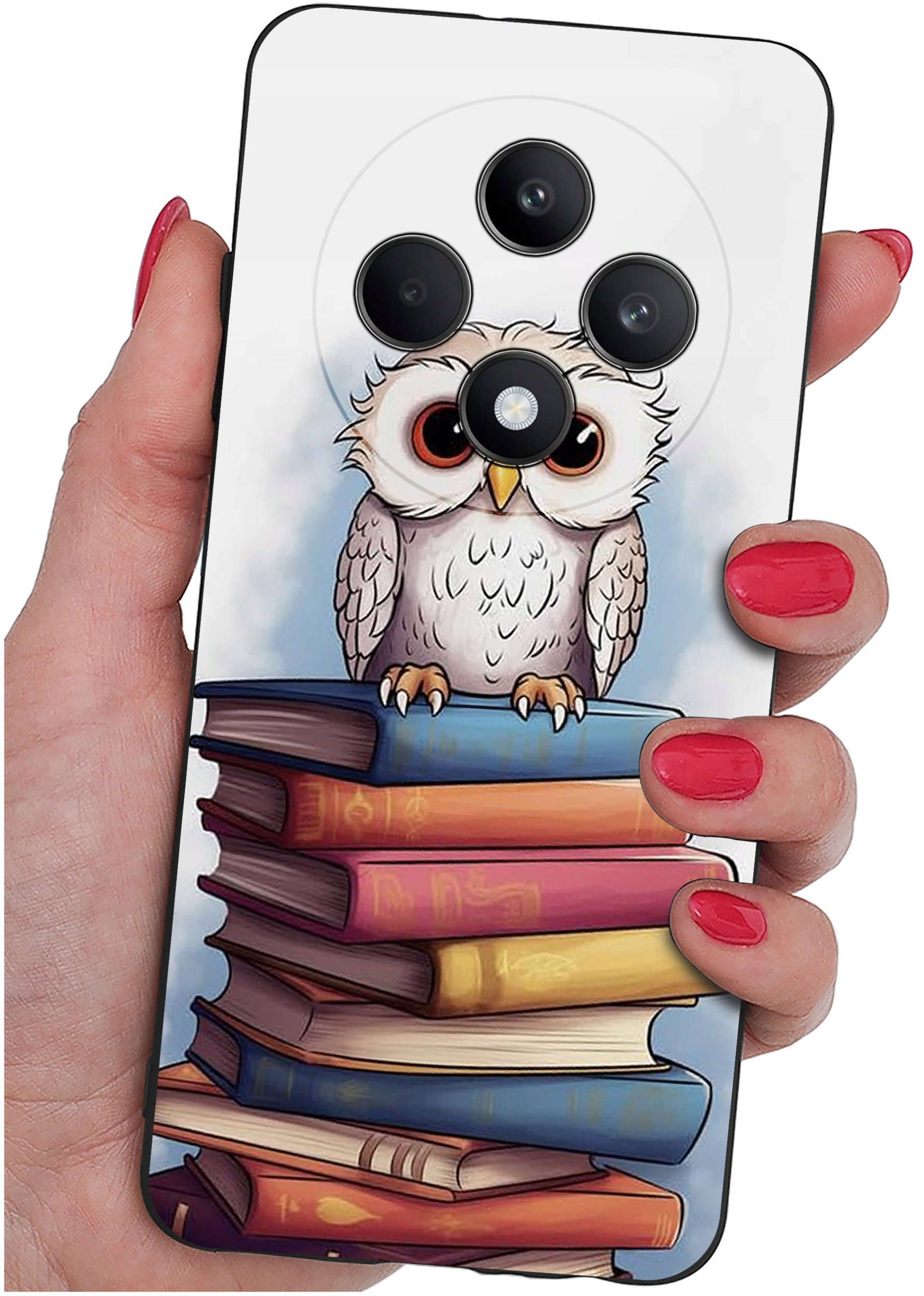 Etui do Oppo Reno 12 F 5G | 12 FS 5G WZORY |SILIKONOWE MATT CASE + SZKŁO 9H