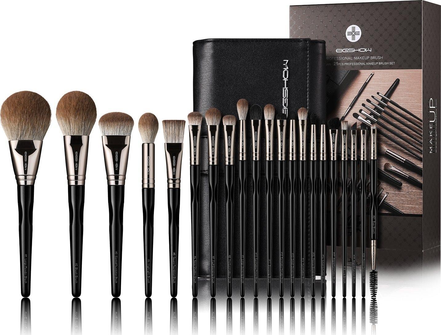 Eigshow Beauty Eigshow Beauty Zestaw 21 pędzli Black Swan