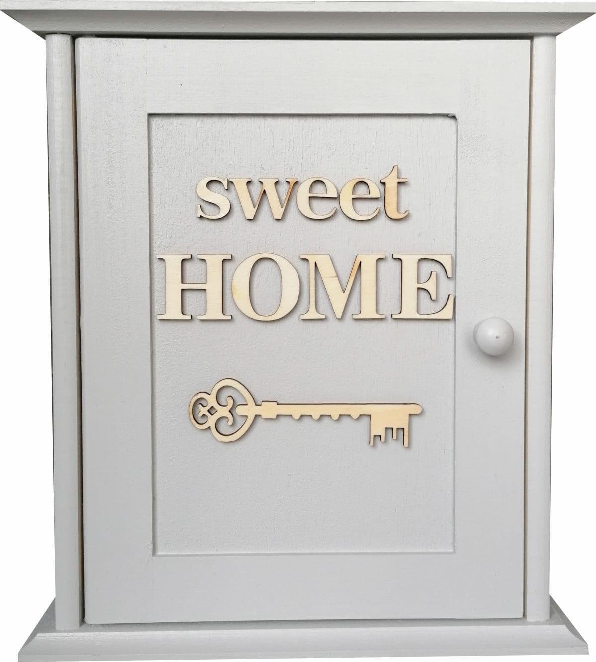 Prowansalska Manufaktura Szafka na klucze Szara Sweet Home-43