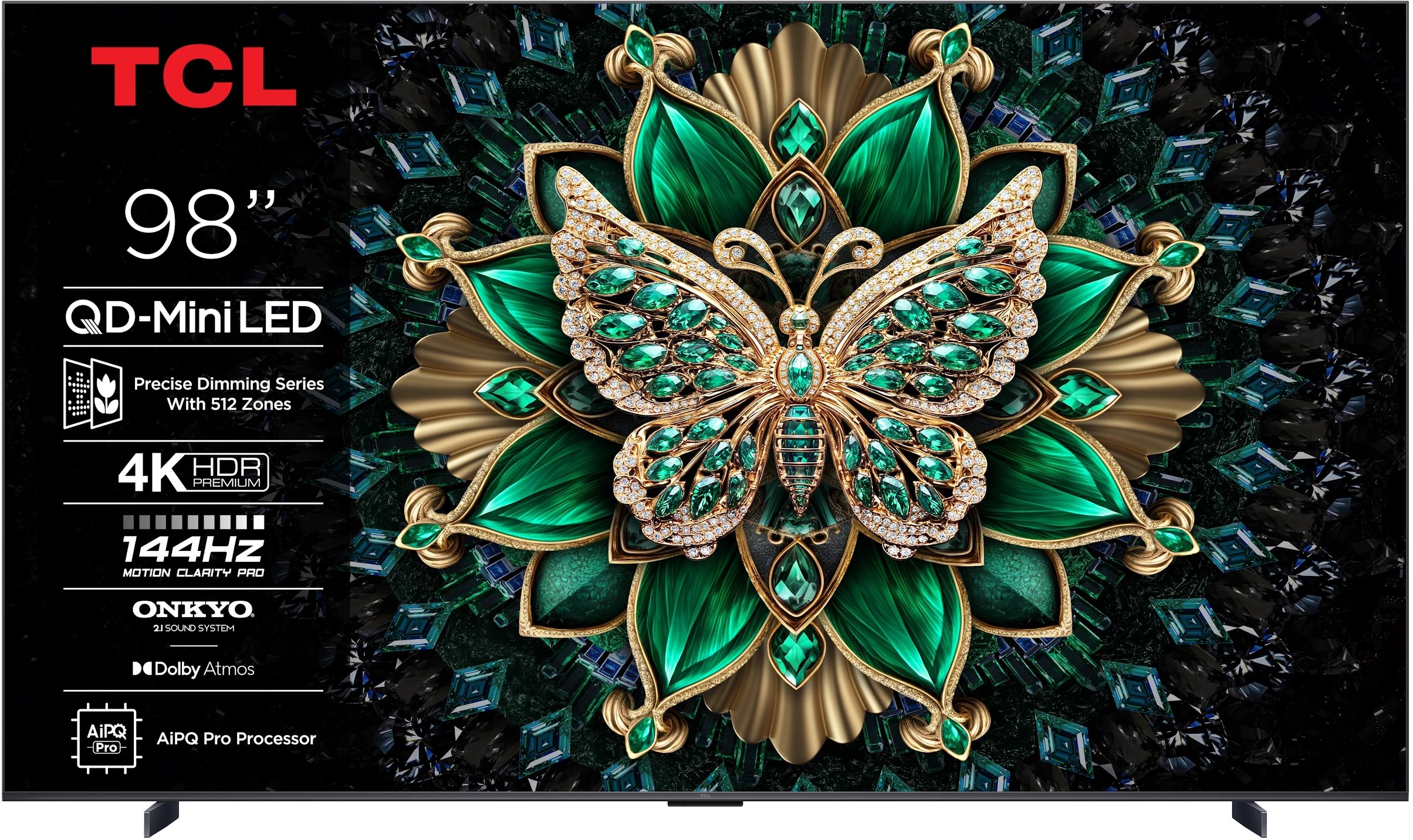 Telewizor TCL 98C6K QLED 98" 4K Ultra HD Google TV