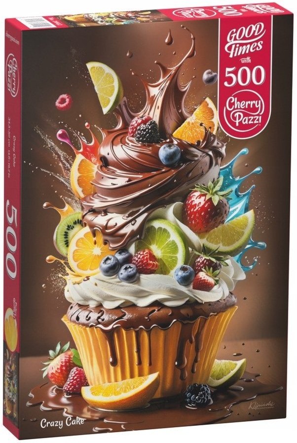 CherryPazzi Puzzle Crazy Cake 500 elementów (20142)