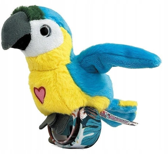Maskotka interaktywna Happy Yappers Wesołe gadułki - Papuga niebieska