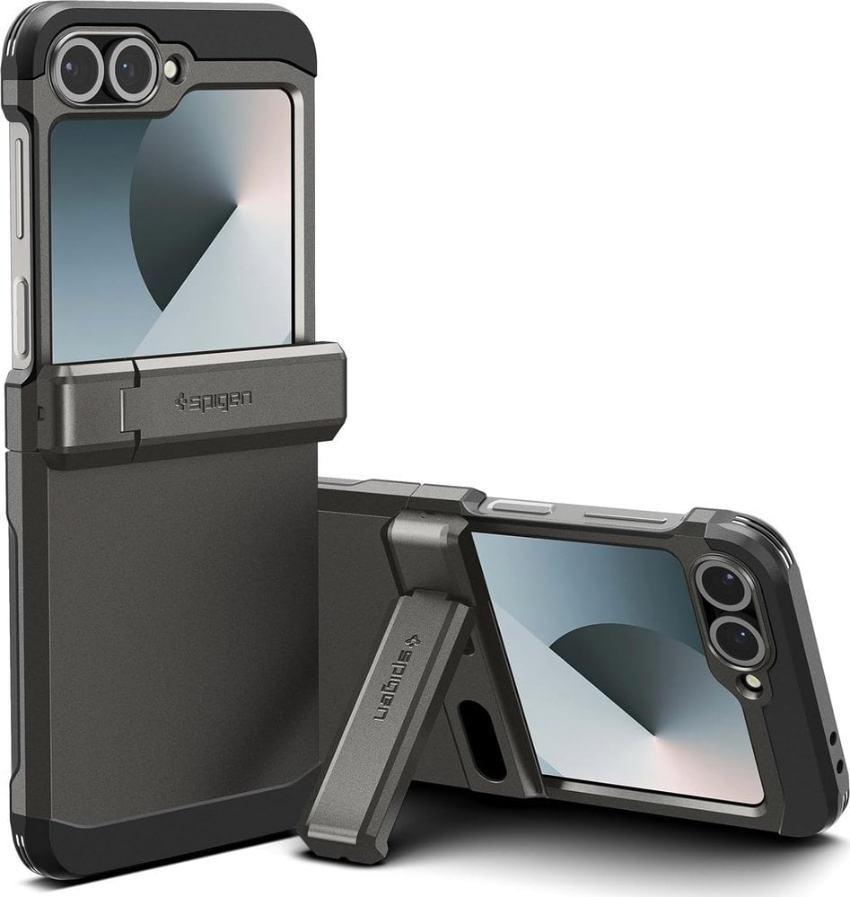 Spigen Spigen Tough Armor Pro, gunmetal - Samsung Galaxy Z Flip6