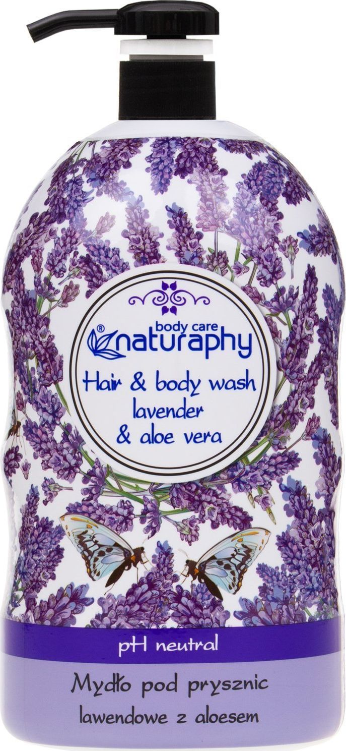 BluxCosmetics Mydło pod prysznic lawendowe z aloesem 1L