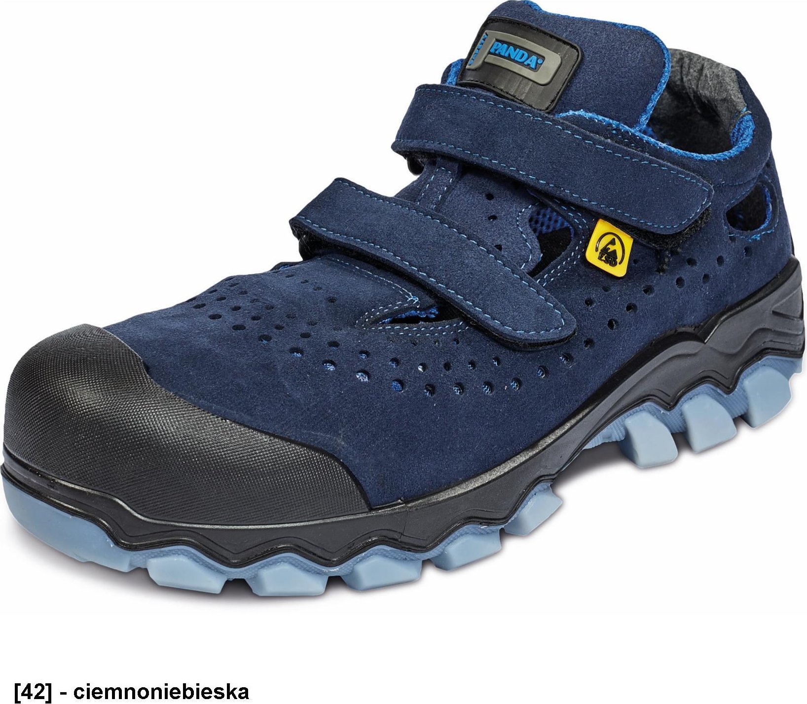 CERVA MINI MF ESD S1P SRC sandały antystatyczne z kompozytowym podnoskiem i ochroną ESD 47