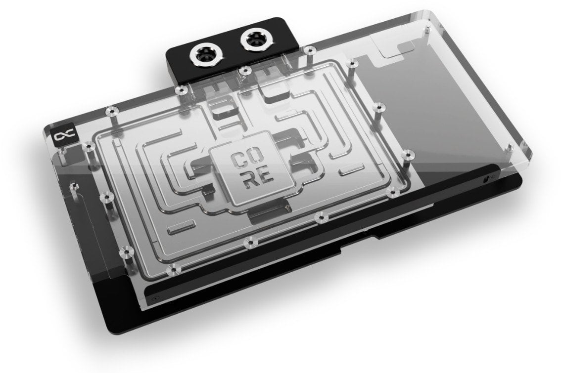 Alphacool Core RTX 5080 ROG Astral GPU Wasserkühlung, ARGB, mit Backplate - Acryl