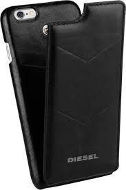 Diesel DIESEL MOULDED FLIP CASE IPHONE 6 / 6S DESIGN BLACK standard