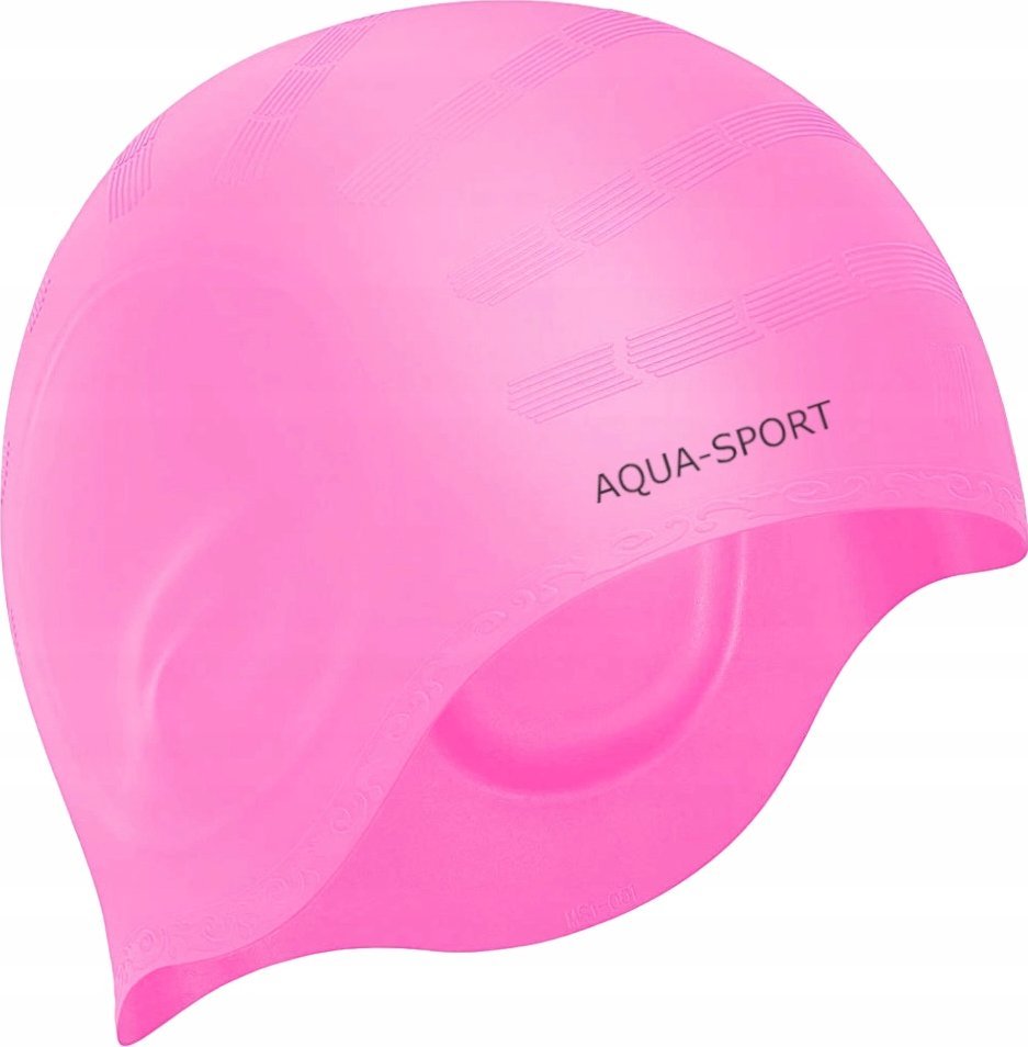 Aqua-Sport CZEPEK PŁYWACKI SILIKONOWY ZAKRYWAJĄCY USZY BASEN