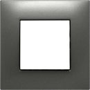KOS Ramka pojedyncza Dante tworzywo ASA grafitowa (456081)