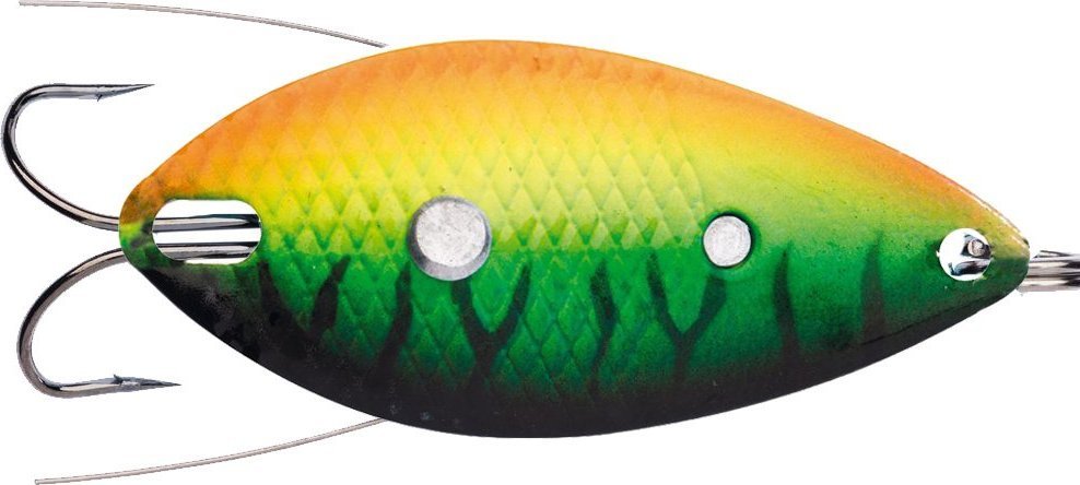 Jaxon Błystka wahadłowa Jaxon Holo Reflex Orion Weedless #1 13g zółto-zielona