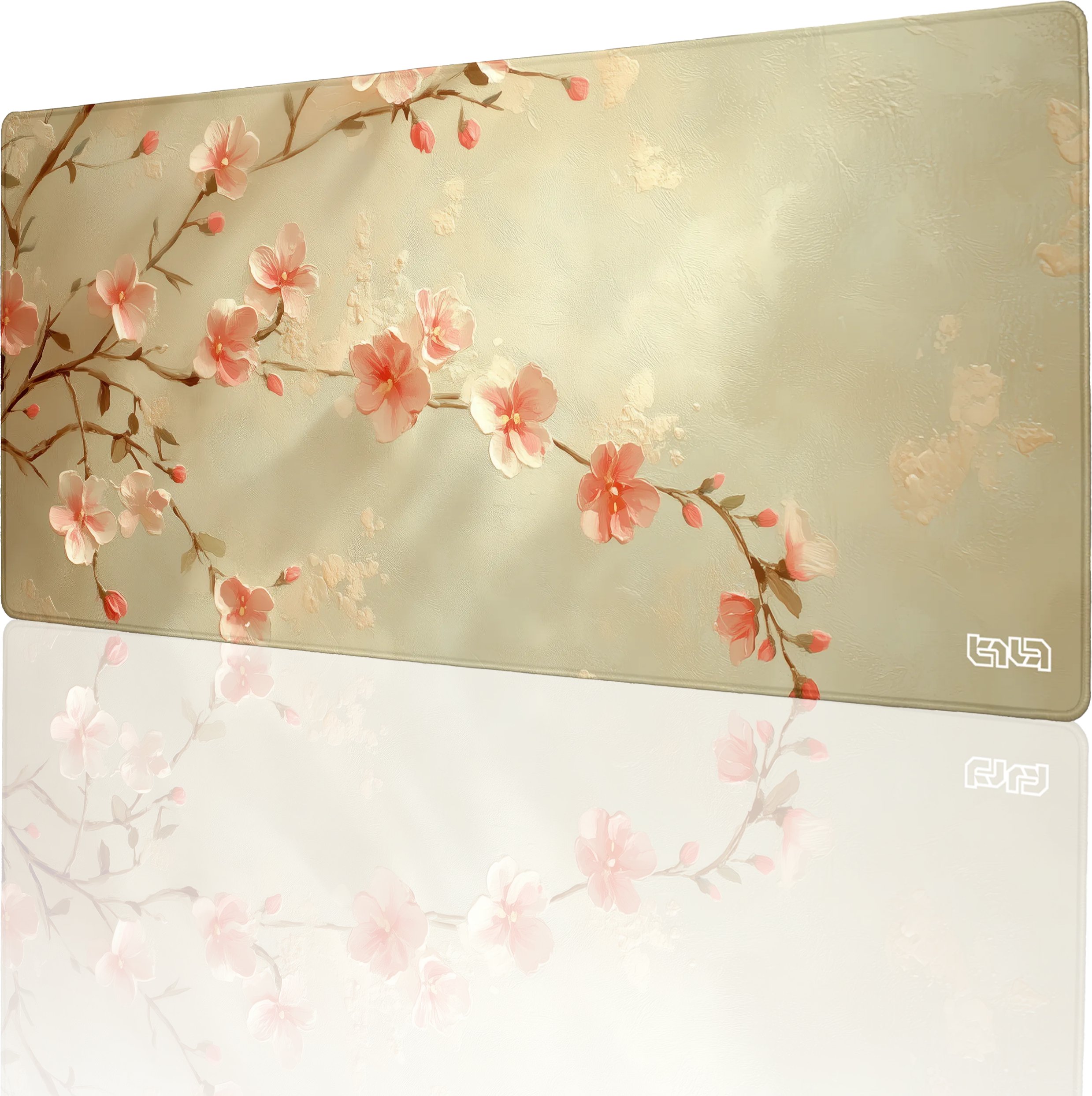 PODKŁADKA POD MYSZ GAMINGOWA Delikatny Kwiat 90x40 TILT Duża Wytrzymała