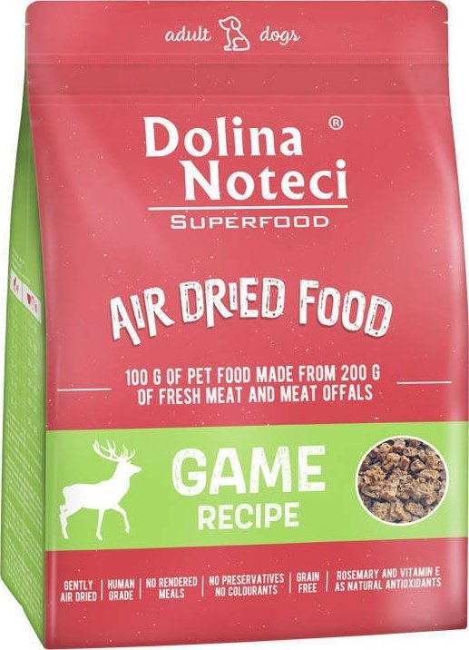 Dolina Noteci DOLINA NOTECI Superfood Danie z dziczyzny- karma suszona dla psa 5kg