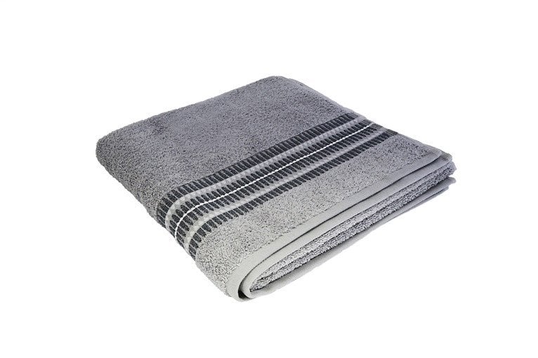TOWEL 30X50CM PLANE GREY