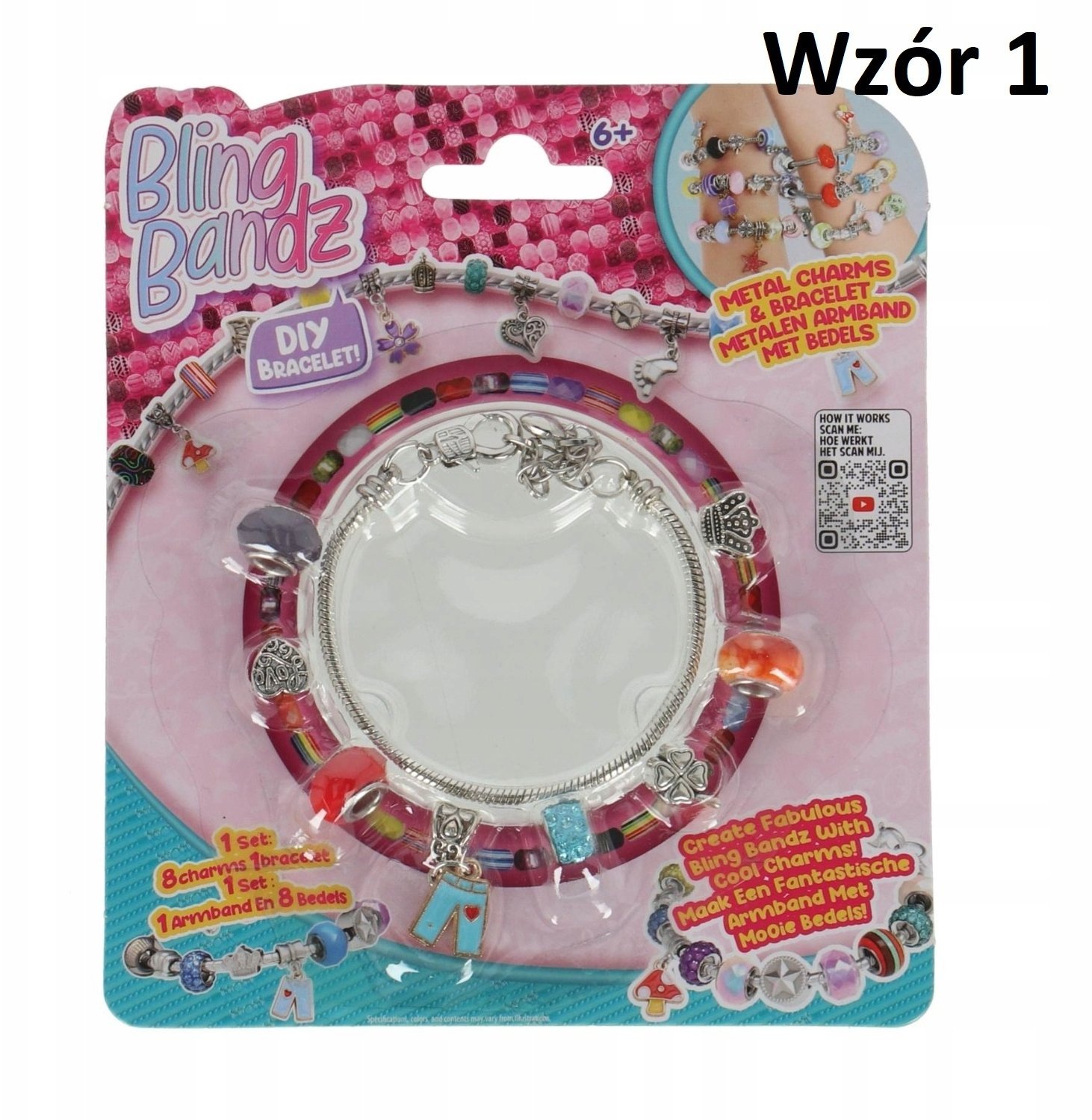 Bling Bandz bransoletka z charmsami 12/disp 49953