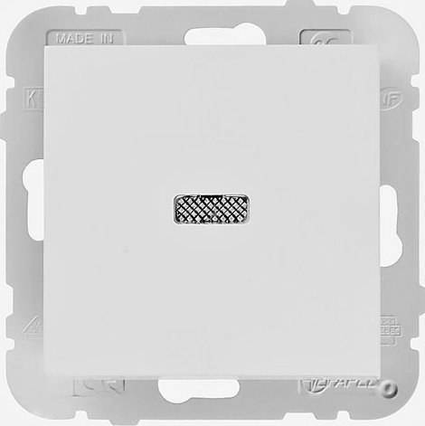 Efapel EFAPEL LOGUS90 ŁĄCZNIK UNIWERSALNY (1-BIEGUNOWY LUB SCHODOWY) Z PODŚIWETLENIEM BIAŁY 90072 KWBR