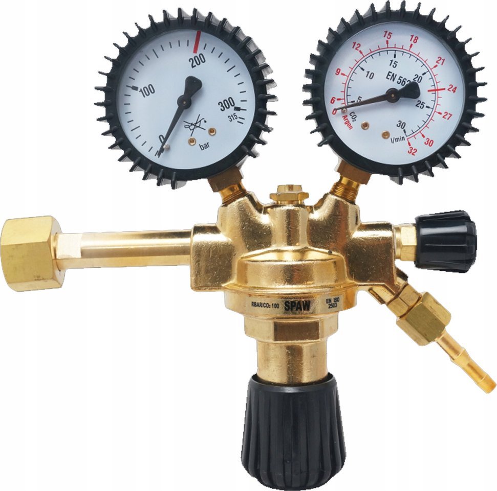 REDUKTOR REGULATOR CIŚNIENIA GAZU CO2 ARGON SATRA S-ACO2R