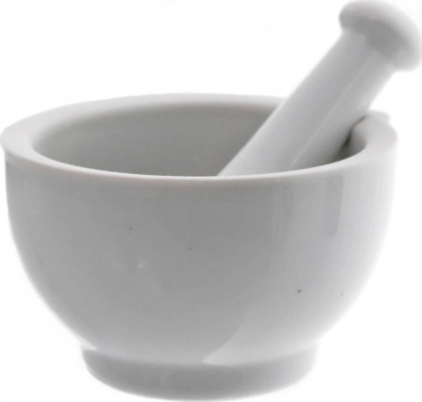 Moździerz do przypraw biały