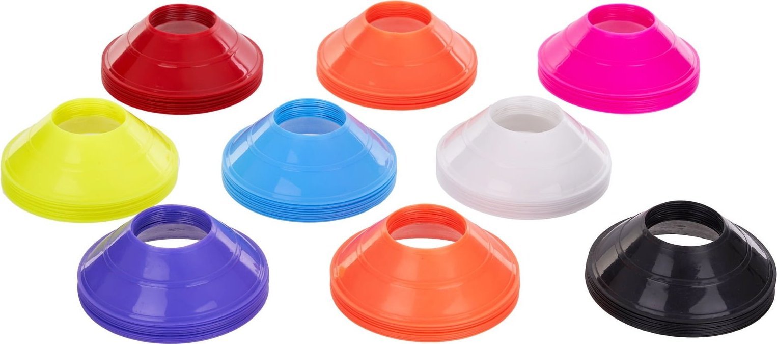 YakimaSport wysepki, stożki, kapturki, grzybki treningowe mini pomarańczowy