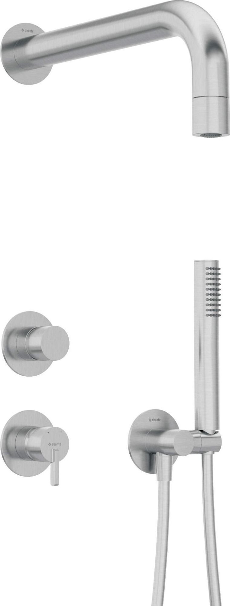 Zestaw prysznicowy Deante Zestaw prysznicowy podtynkowy z główką prysznicową