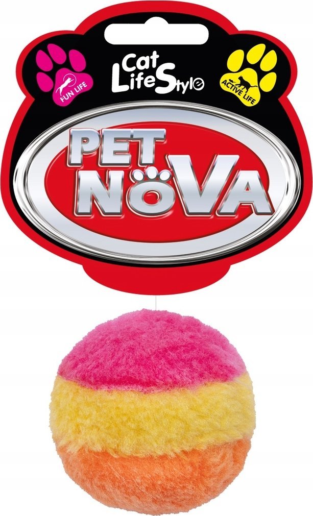 Aqua Nova PET NOVA CAT PIŁKA PLUSZOWA