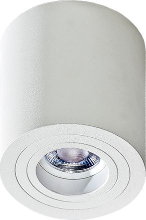 Lampa sufitowa Azzardo Lampa natynkowa Brant Round White AZ2818