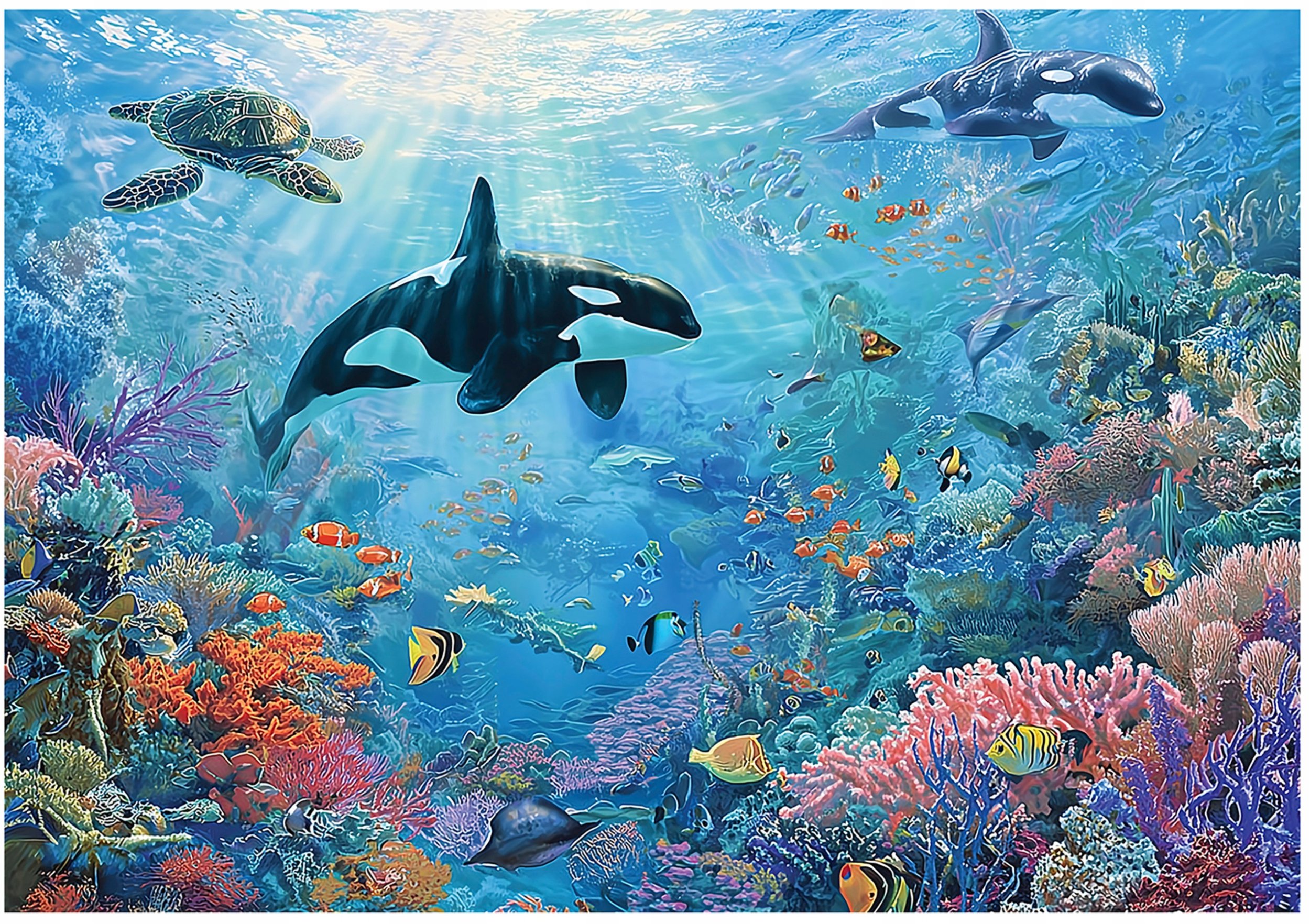 Fototapeta Na Flizelinie Ocean Rafa Koralowa Dla Dzieci 250x175