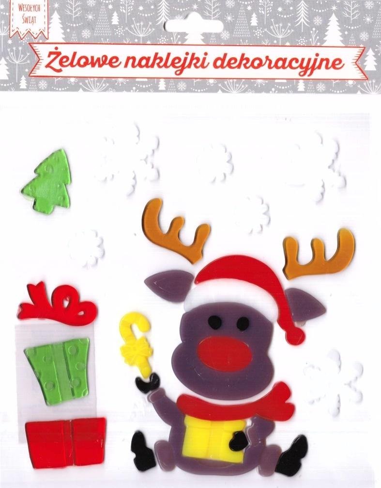 Dekoracja świąteczna MCD naklejka