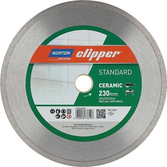 Norton Clipper Tarcza diamentowa Standard Ceramic