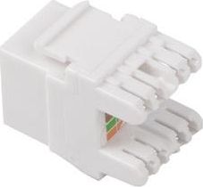 Lanberg Moduł keystone gniazdo RJ45 - LSA kat.5e UTP 180 stopni do puszki montażowej -KSU5-1000
