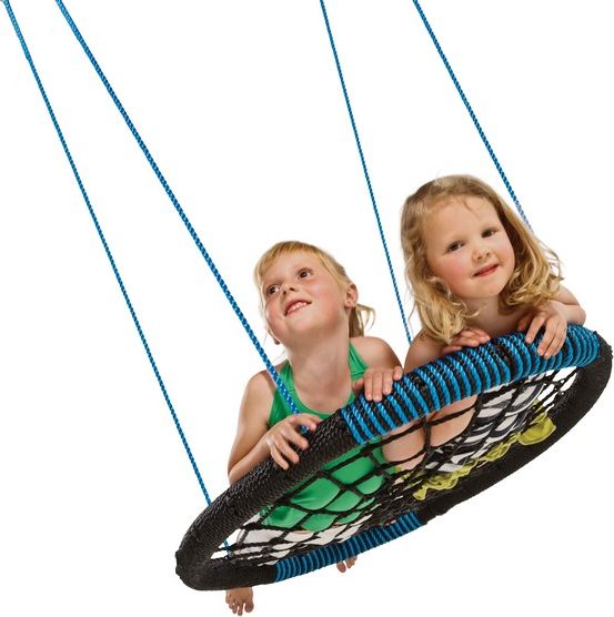 Huśtawka KBT Huśtawka bocianie gniazdo typu OVAL niebieski (KBT3)