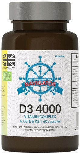 NAVIGATOR Cztery Pory Roku Witamina D3 4000 IU 60 kaps.