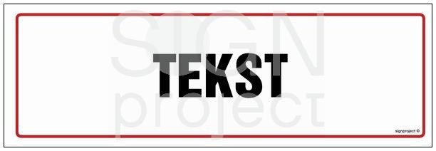 ZN040 - Znak na zamówienie Wzór B-028 150x50