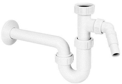 POLSYFON UMYW. RUROWY B/SPUST 11/4x32MM Z PODLACZ.