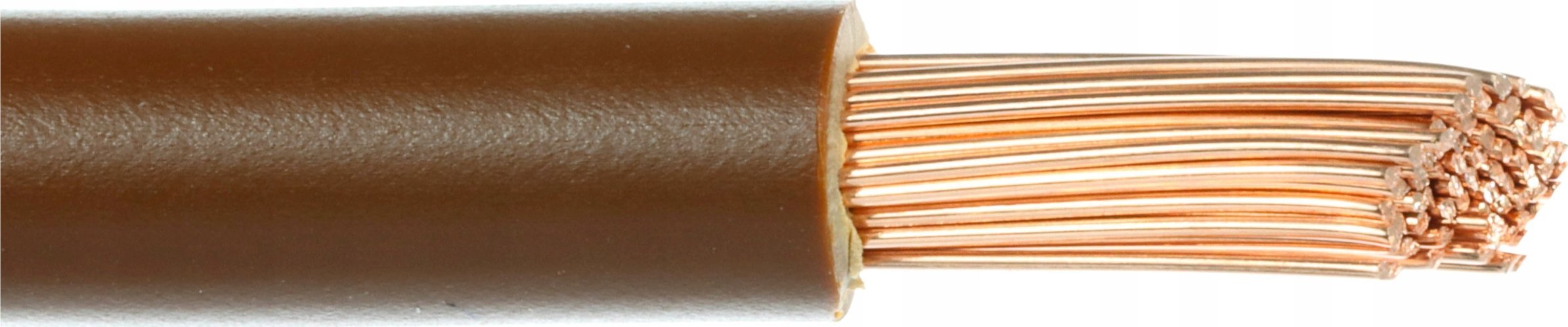 Przewód LGYDY Przewód instalacyjny LGY 2,5 mm2 450/750V brązowy bęben