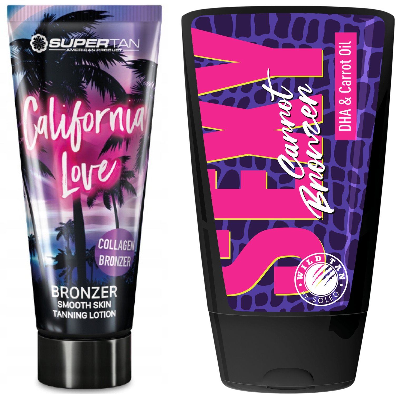 Supertan California Love + Wild Tan Sexy Carrot Gratis