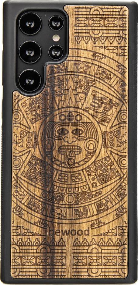 BeWood Drewniane Etui Samsung Galaxy S22 Ultra Kalendarz Aztecki LIMBA