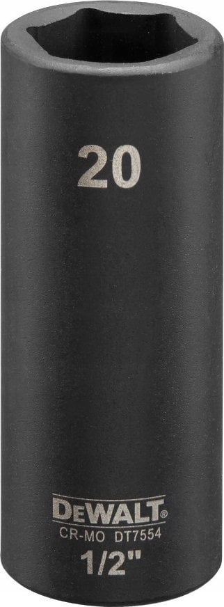 Dewalt nasadka 20mm 1/2c impact socket deep