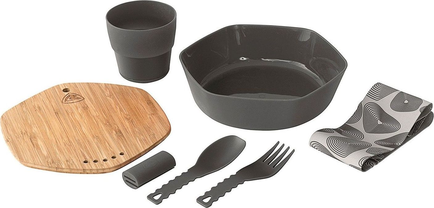 Robens Zestaw Robens Leaf Meal Kit - anthracite Uniwersalny