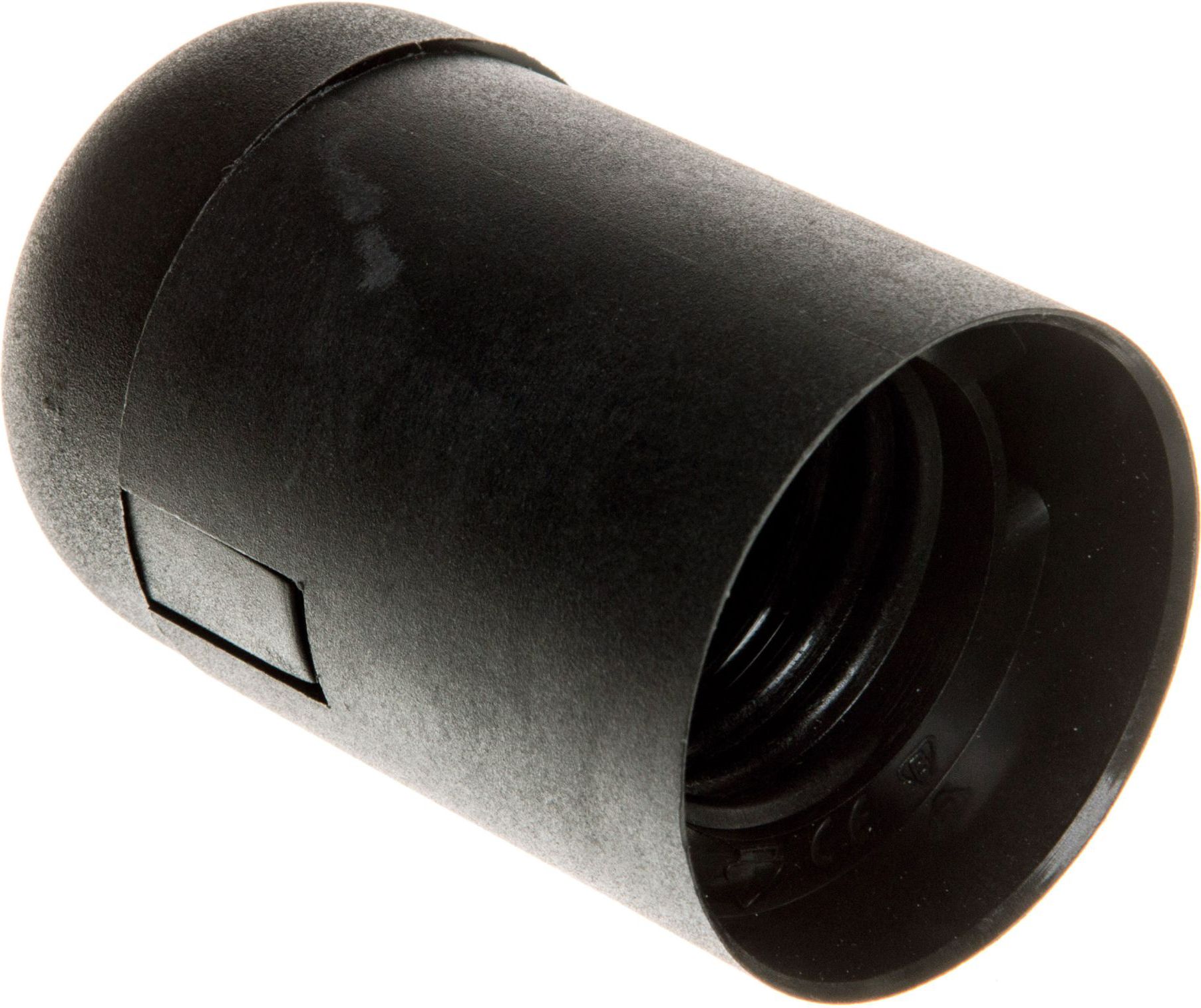 Kontakt-Simon Oprawka izolacyjna FOBOS E27 z płaszczem gładkim czarna OTE27-03T (tof-27032txx-010)