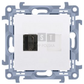 CGHDMI.01/11 Simon 10 Gniazdo HDMI ver.1.4 (moduł) biały CGHDMI.01/11