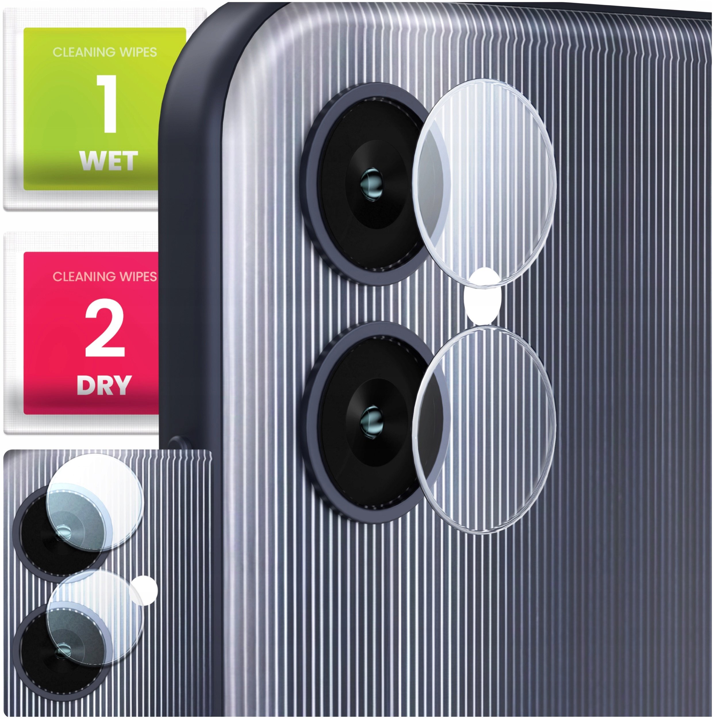 Szkło Hartowane Na Aparat Do Samsung Galaxy A05 5G (Ochronne, Tył, 9H)