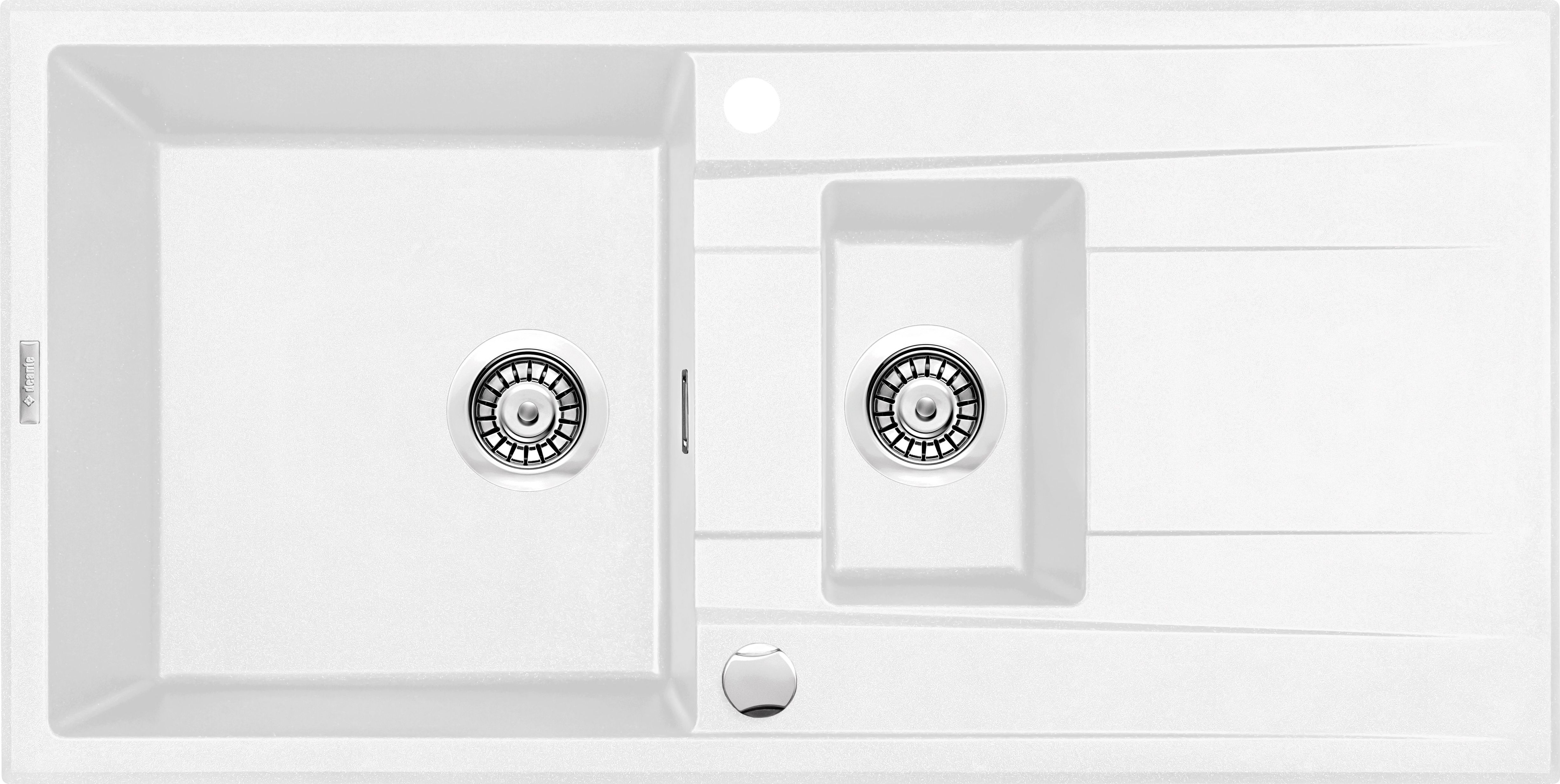 Zlewozmywak Deante Zlew Eridan Alabaster Granit (ZQE_A513)