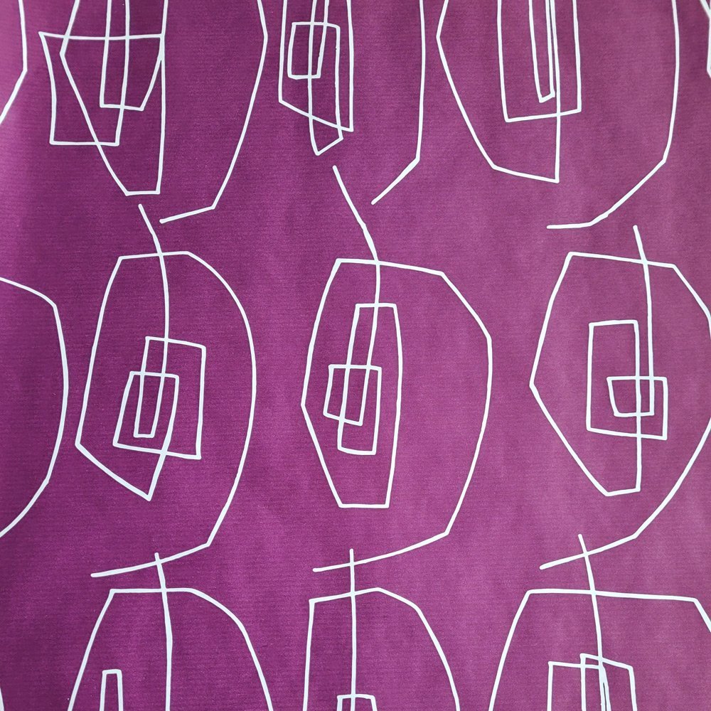 Papier fioletowy wzór do pakowania 57cmx2m 2m220