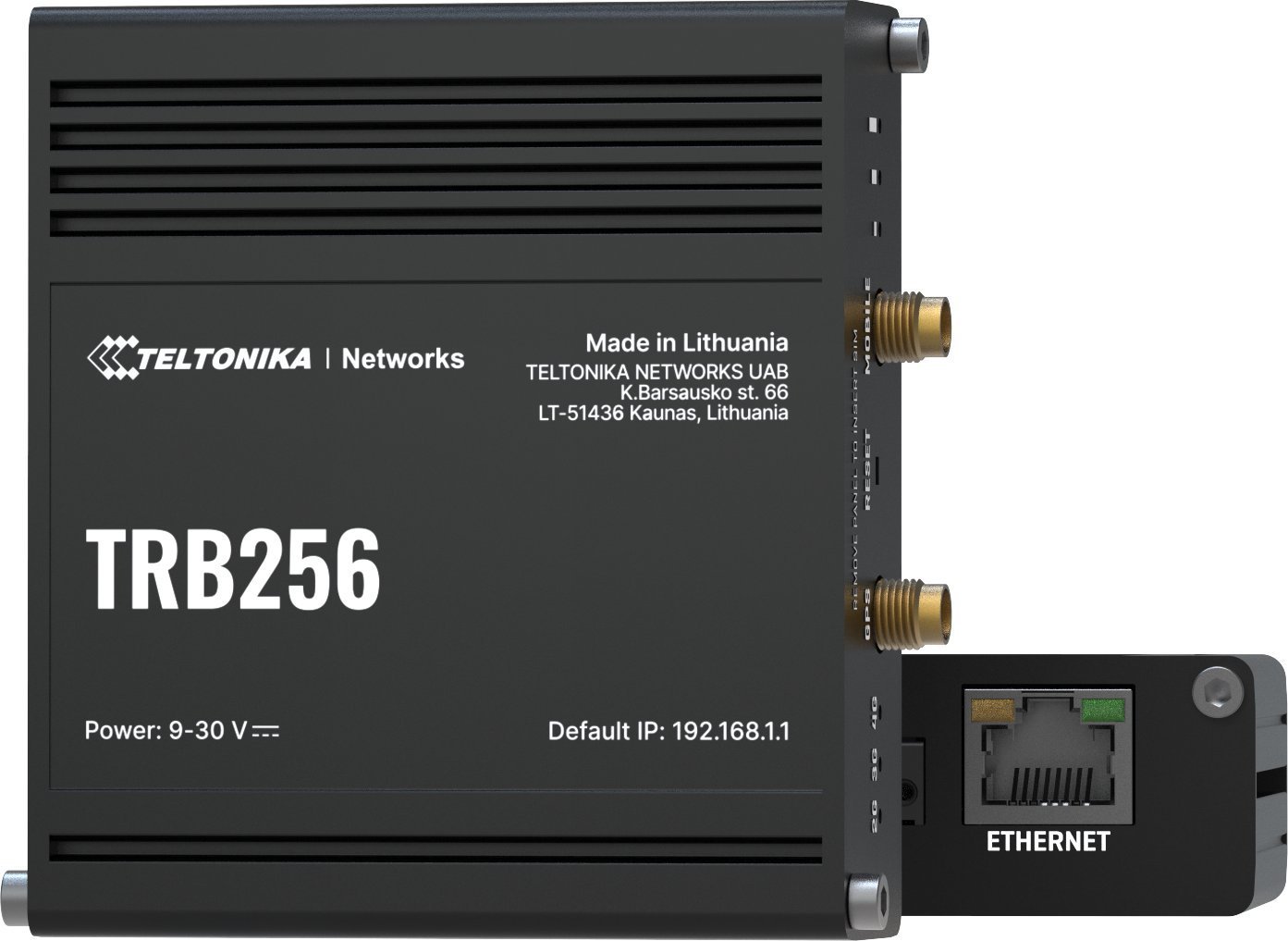 Teltonika Router TRB256 bramka LTE(CatM1/NB2),eGPRS,2xSIM,Ethernet,RS232/485
