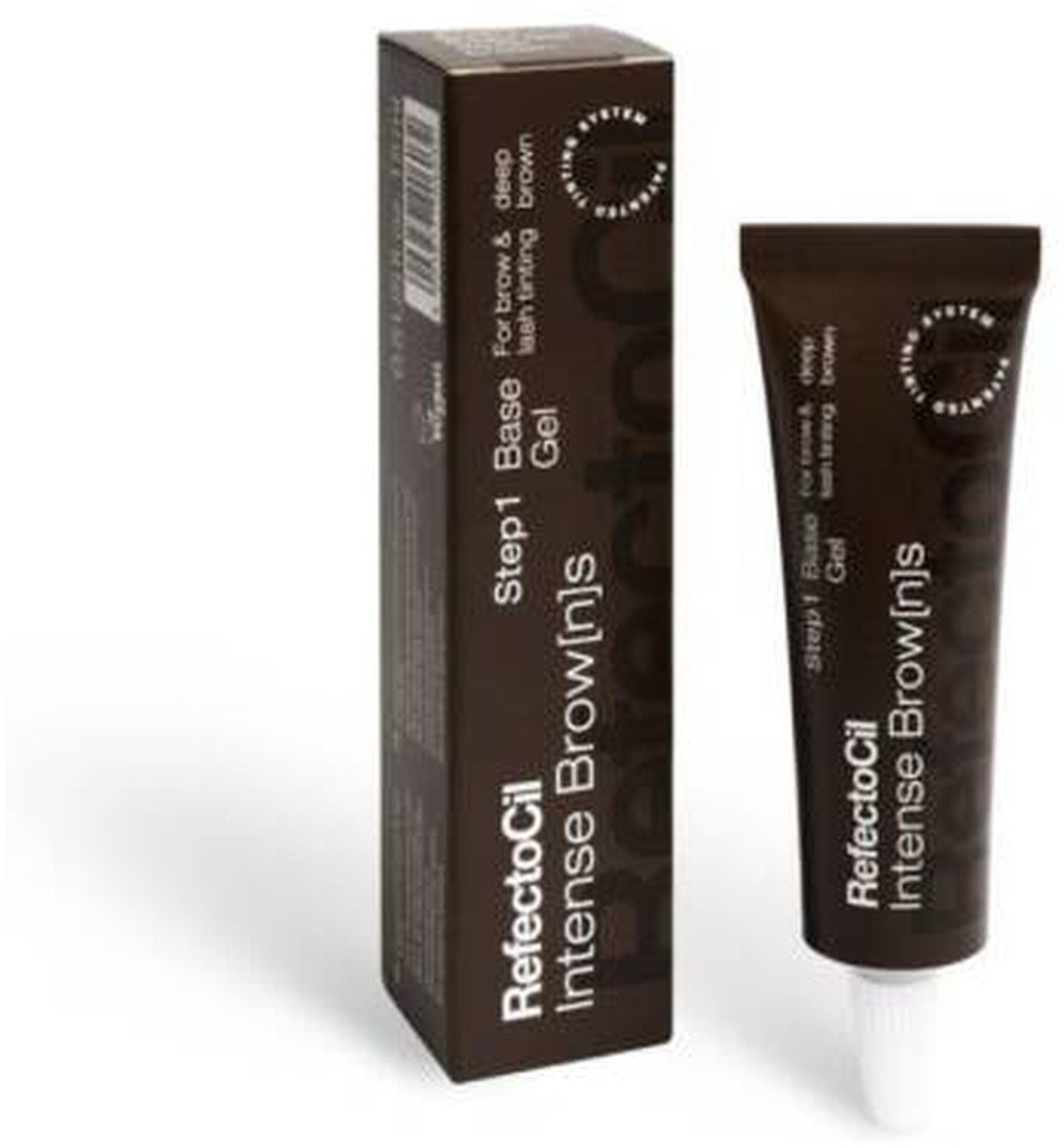 RefectoCil Intense Brow[n]s Base Gel Farba do brwi i rzęs 15ml Deep Brown Głąboki Brąz (02)