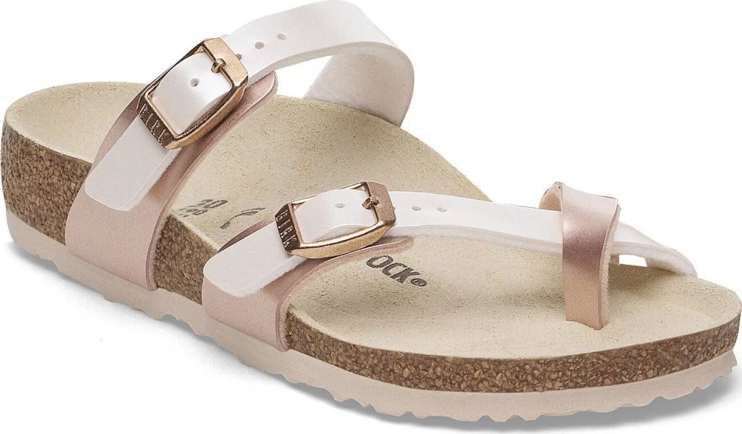 Birkenstock klapki Mayari KIDS 1029348 Electric Metallic Pearl/Copper (szerokość standardowa) 39