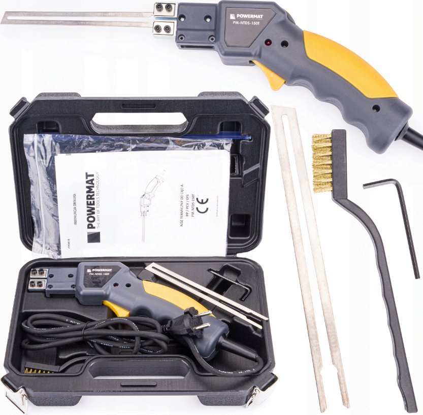 Powermat NÓŻ TERMICZNY DO CIĘCIA STYROPIANU PVC PP 150W EPS